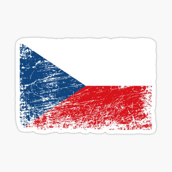 Item preview, Czech Republic czech flag flag designed and sold by GeogDesigns.
