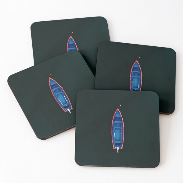 Beara Boat IRELAND Coasters (Set of 4)