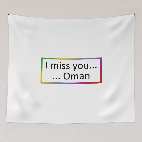 Item preview, I miss you ... Oman designed and sold by SmileMiau.