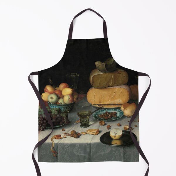 Item preview, Still Life with Cheeses by Floris Claesz. van Dyck, Dutch, 1615 designed and sold by Shapes-Mania.