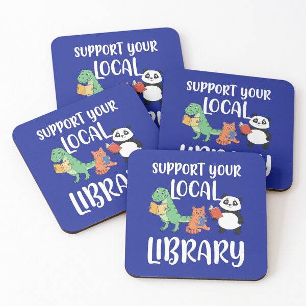 Item preview, Support Your Local Library designed and sold by Hapoel.