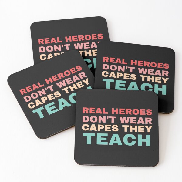 Item preview, Real Heroes Don't Wear Capes They Teach,Teacher appreciation,baseball raglan,gifts for a teacher designed and sold by BousboulaStorie.