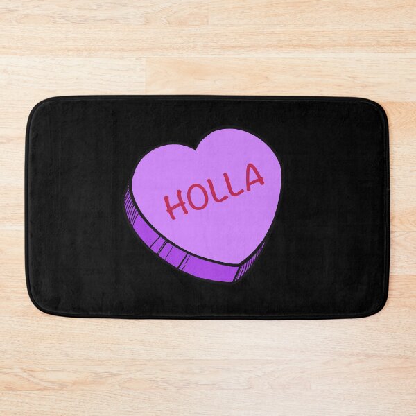 Item preview, "Holla" Conversation Heart Valentines Day 010421 - KerLZ designed and sold by KerlZ.