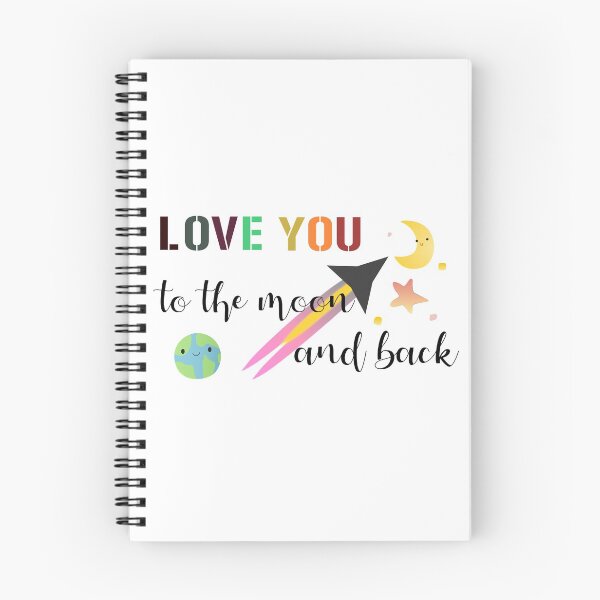 Item preview, Love you to the moon and back designed and sold by MomMee.
