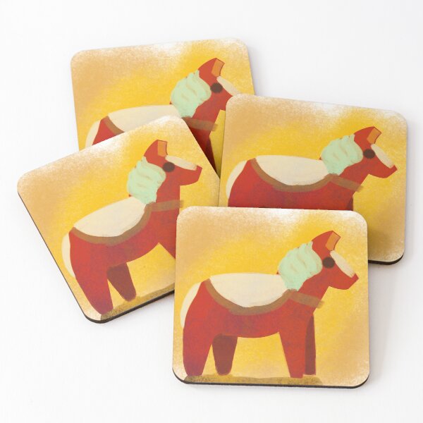 Item preview, Dala horse designed and sold by SugarMouseArts.