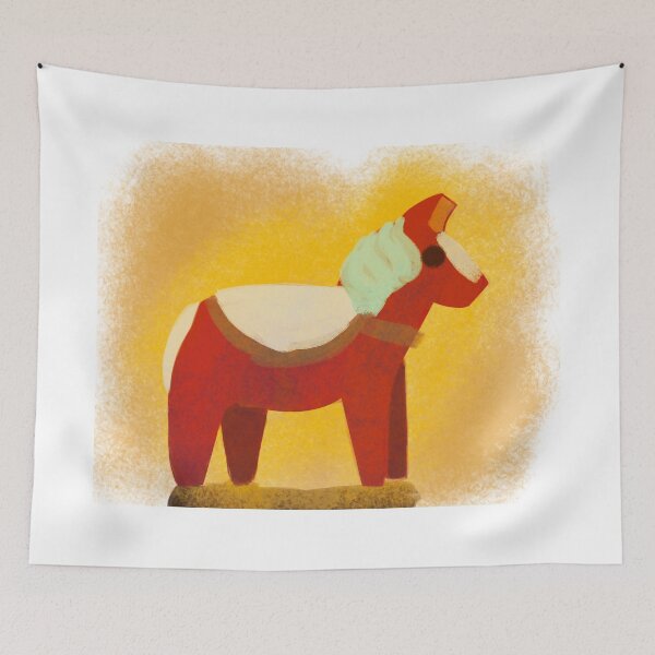 Item preview, Dala horse designed and sold by SugarMouseArts.