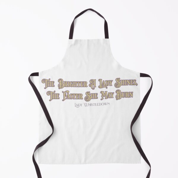 Item preview, Bridgerton - Lady Whistledown Quote - The Brighter A Lady Shines, The Faster She May Burn designed and sold by leenbernardo.
