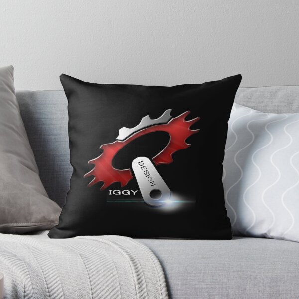 Iggy-design logo Throw Pillow