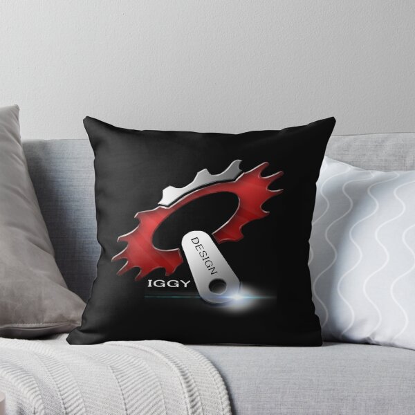 Iggy-design logo Throw Pillow