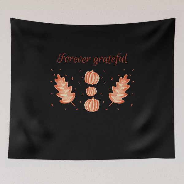 Item preview, Forever Grateful Thanksgiving Thankful Blessed designed and sold by RGVDesigns.