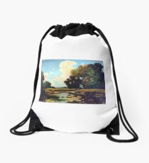 hot summer Drawstring Bag
