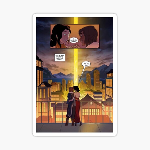 Item preview, korrasami i love you comic  designed and sold by casadyspencer.