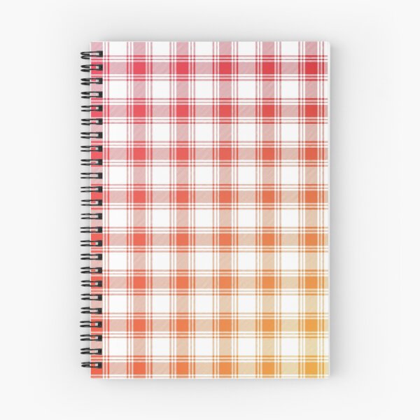 Item preview, Plaid Pattern Warm Red Orange and Yellow Gradient designed and sold by murialbezanson.