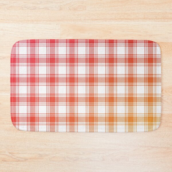 Item preview, Plaid Pattern Warm Red Orange and Yellow Gradient designed and sold by murialbezanson.