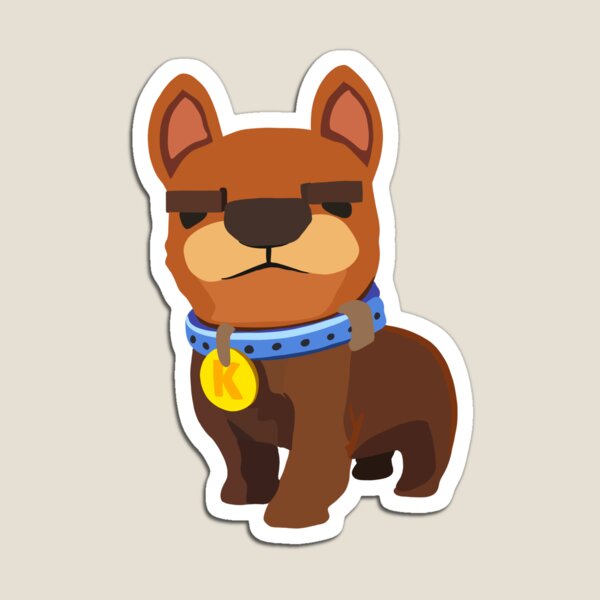 Kevin the dog Overcooked Sticker art Magnet