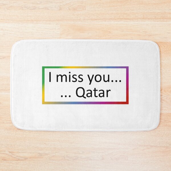 Item preview, I miss you ... Qatar designed and sold by SmileMiau.