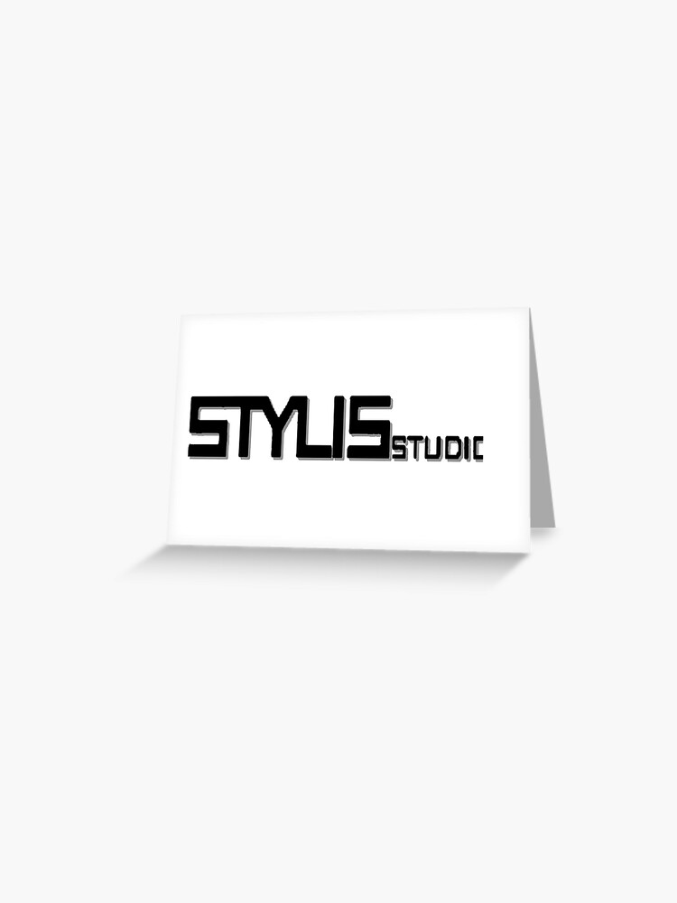 Stylis Studios 2 Greeting Card By Stylisstudios Redbubble - roblox greeting card by kimoufaster redbubble