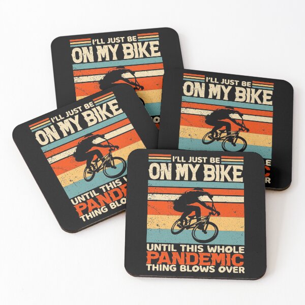 Item preview, I'll just be on my bike until this whole pandemic thing blows over designed and sold by crazy merchs.
