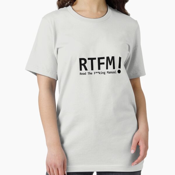 Item preview, RTFM! designed and sold by xd4rker.