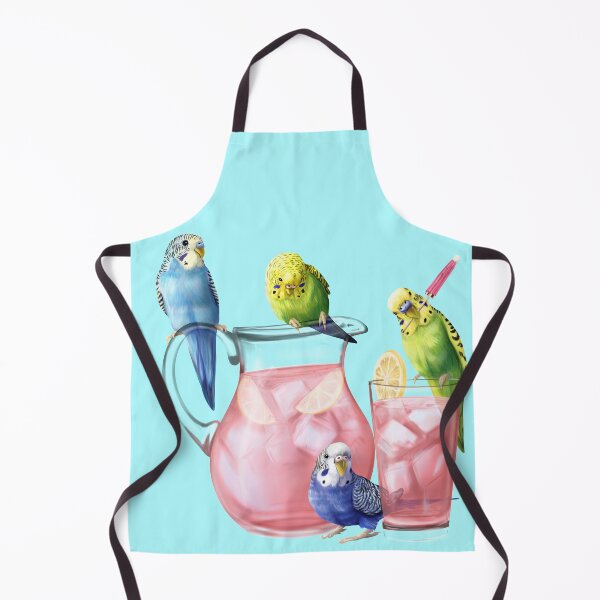 Item preview, Budgies and pink lemonade designed and sold by Mehu.