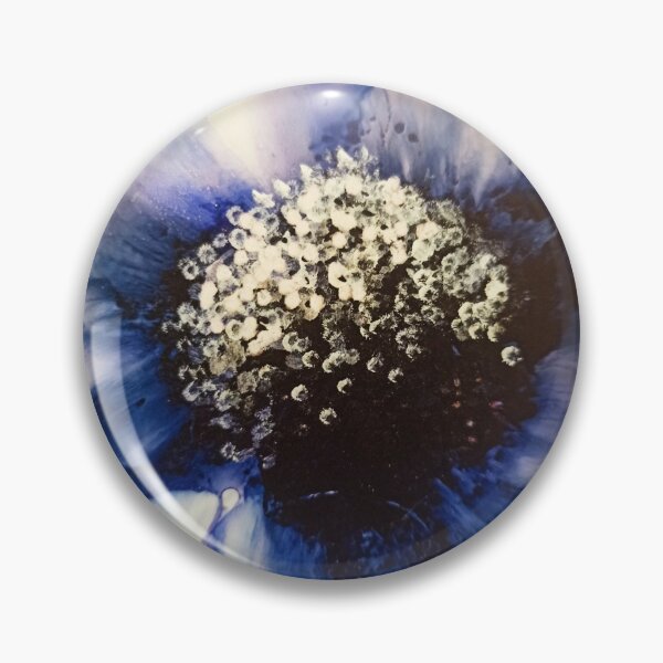 Item preview, Purple blue flower KleurRijk Els Delacourt designed and sold by KleurRijk.