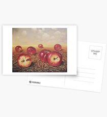 Red apples Postcards