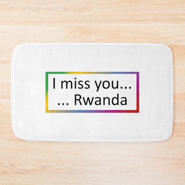 Item preview, I miss you ... Rwanda designed and sold by SmileMiau.