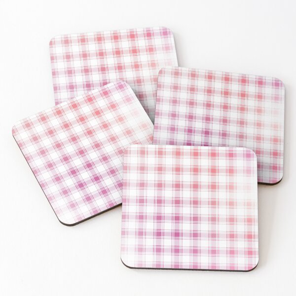 Item preview, Plaid Pattern Pretty in Pink Gradient designed and sold by murialbezanson.
