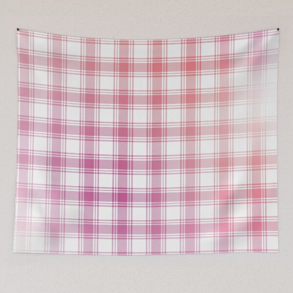 Item preview, Plaid Pattern Pretty in Pink Gradient designed and sold by murialbezanson.