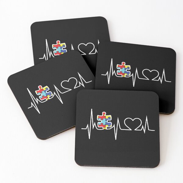 Item preview, Autism Puzzle Heartbeat - Autism Awareness designed and sold by TTFMerch.