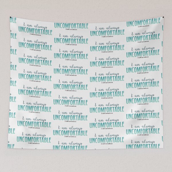 Item preview, I am always uncomfortable - text only   designed and sold by doitourselves.