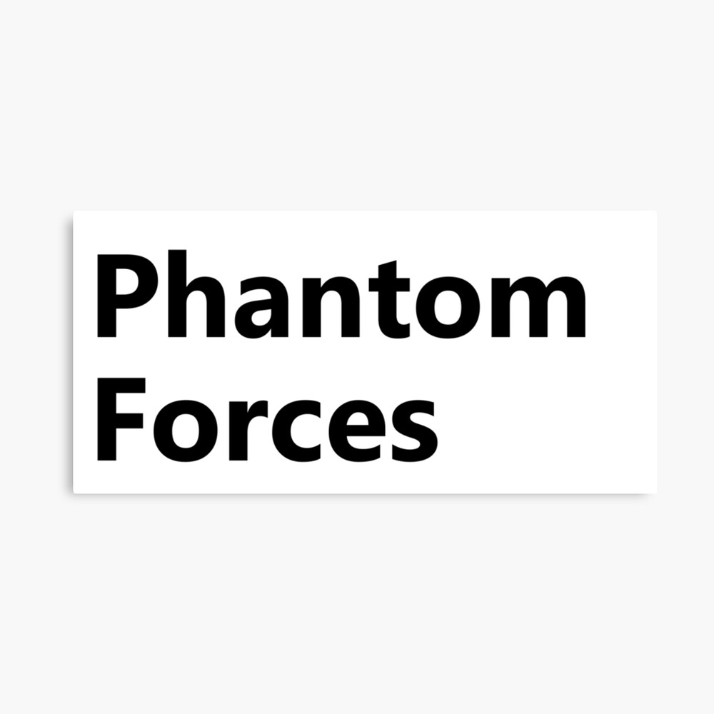 Phantom Forces T Shirt Photographic Print By Scotter1995 Redbubble - roblox phantom forces studio download