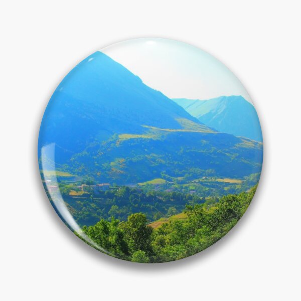 Item preview, View in Montemonaco at the Sibillini mountains and their crests in the background designed and sold by Kristina Drozd.