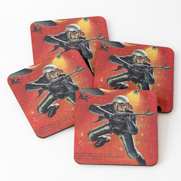 Item preview, Space Man - Floating in red atmosphere designed and sold by Comic-Feels.
