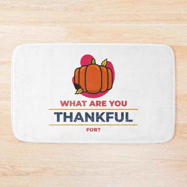 Item preview, What Are You Thankful For Thanksgiving Pumpkin  designed and sold by RGVDesigns.