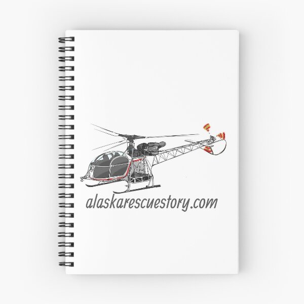 Item preview, SA 315B Lama N59AH Helicopter Aérospatiale alaskarescuestory.com designed and sold by Michael Garber.