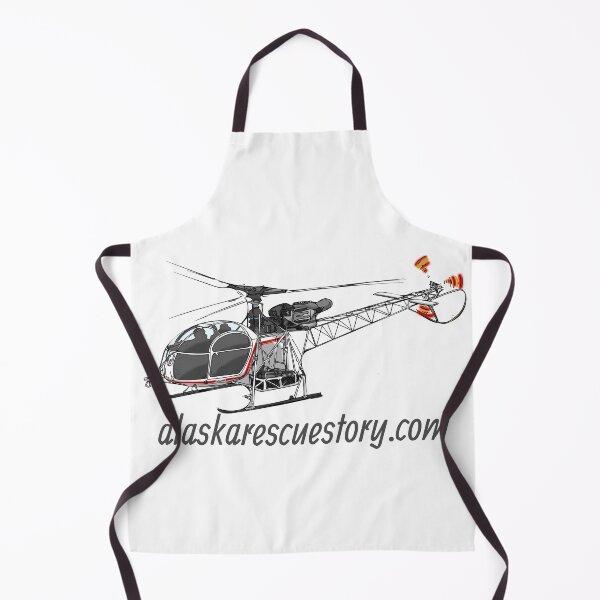 Item preview, SA 315B Lama N59AH Helicopter Aérospatiale alaskarescuestory.com designed and sold by Michael Garber.