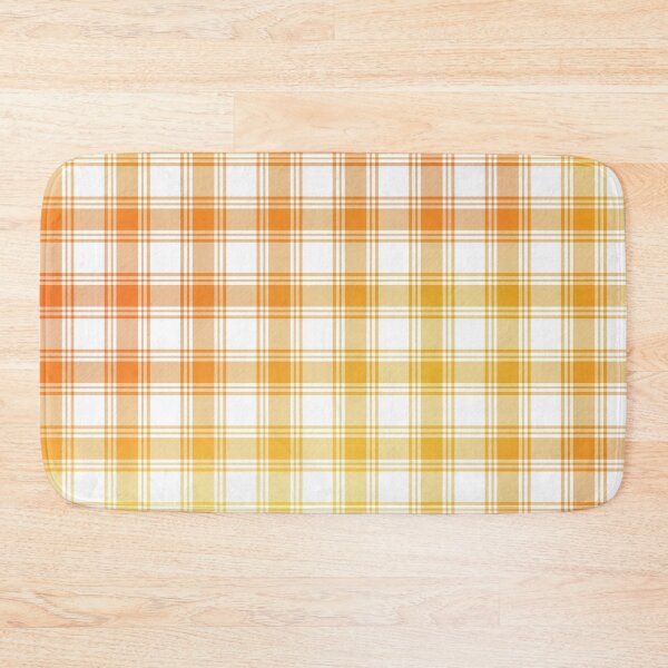 Item preview, Plaid Pattern Yellow and Orange Golden Gradient designed and sold by murialbezanson.