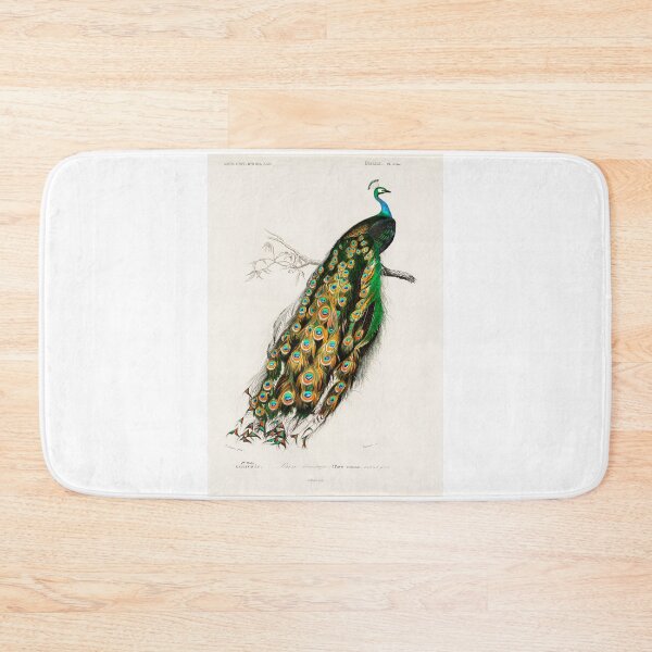 Item preview, The Majestic Peacock, Le paon majestueux Pavo cristatus designed and sold by queen-consort.