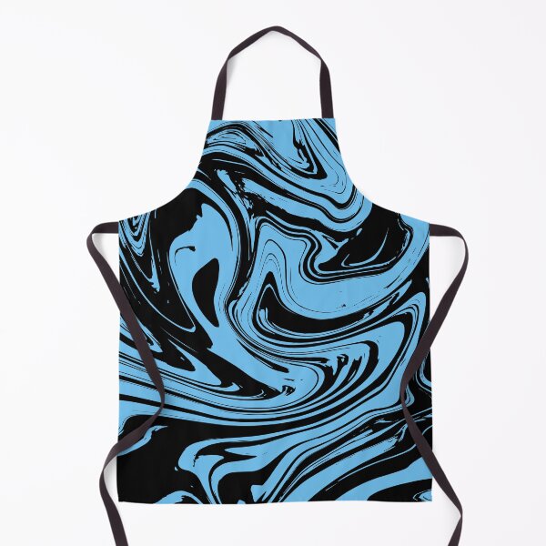 Item preview, Marbled Texture (baby blue on black) designed and sold by quinnhopp.
