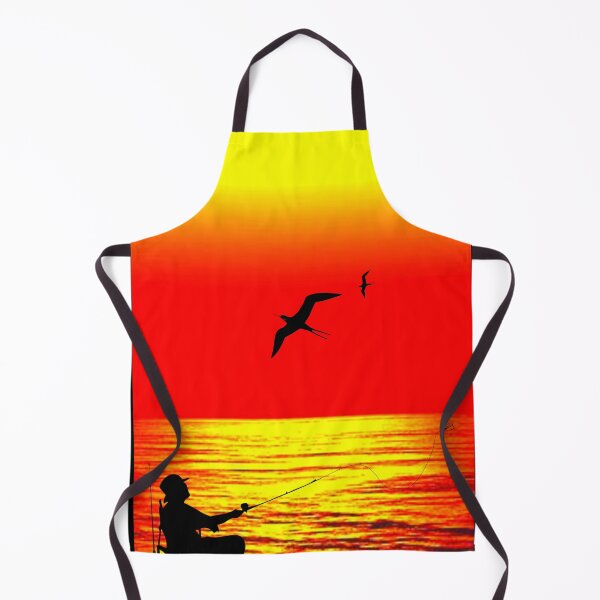 Item preview, Fishing silhouette designed and sold by AJSkinnerPrints.