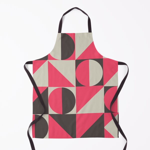 Item preview, a study in polygons (hot pink/gray/beige) designed and sold by quinnhopp.