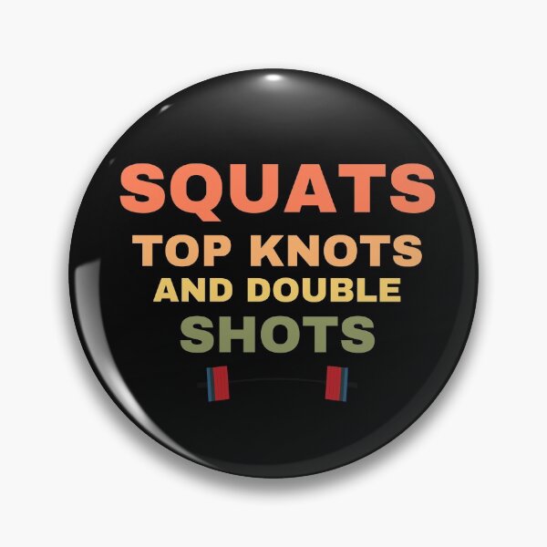 Item preview, Squats Top Knots And Double Shots,funny workout,workout tanks for women cute gym clothes muscle tanks fitness top designed and sold by BousboulaStorie.