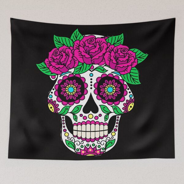 Item preview, Day Of The Dead Sugar Skull  designed and sold by Lilith & Eve.