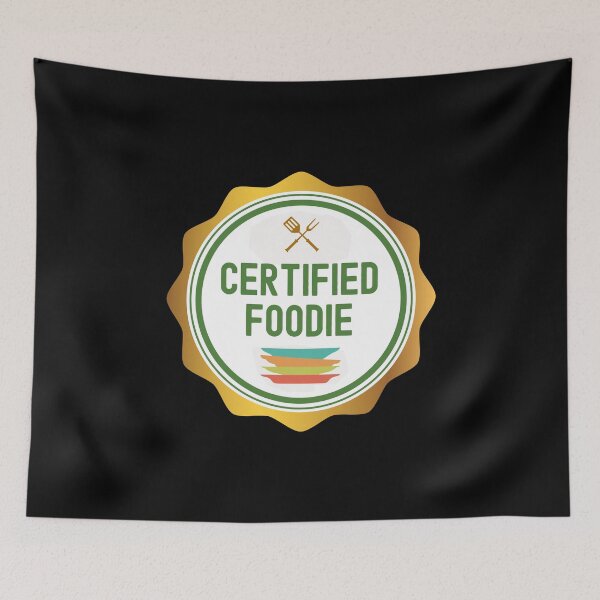 Item preview, Certified Foodie designed and sold by cool-merch.