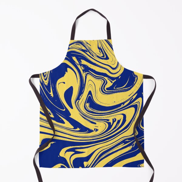 Item preview, Marbled Texture (blue + yellow) designed and sold by quinnhopp.