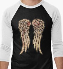 The Walking Dead, Daryl Dixon inspired Wings Men's Baseball ¾ T-Shirt