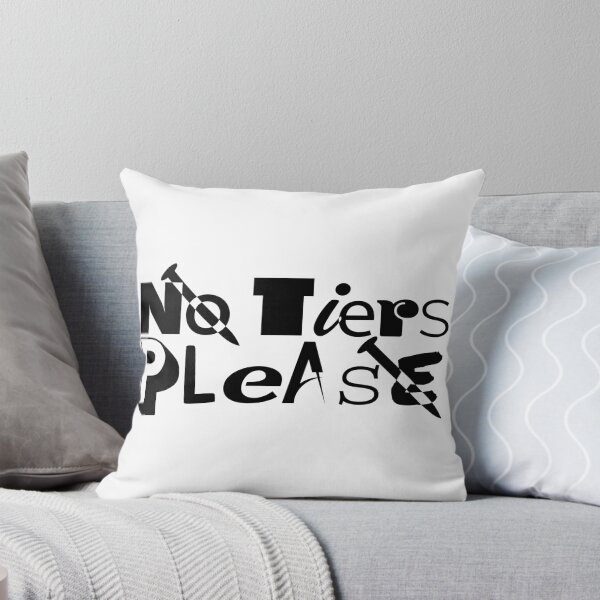 Item preview, No Tiers Please designed and sold by Jokertags.