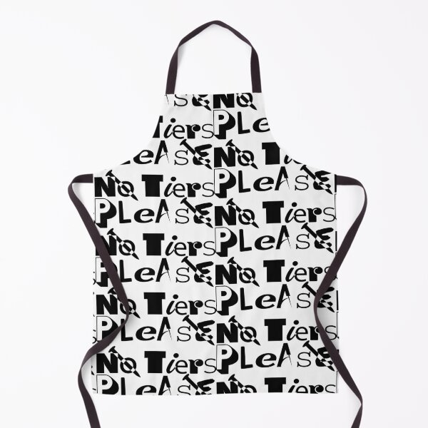 Item preview, No Tiers Please designed and sold by Jokertags.