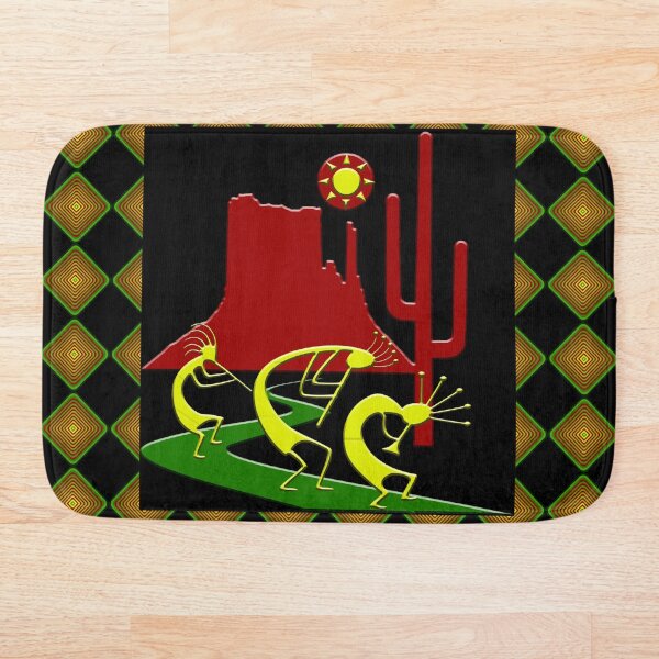 Item preview, Three Kokopelli on the Road designed and sold by CulturalView.